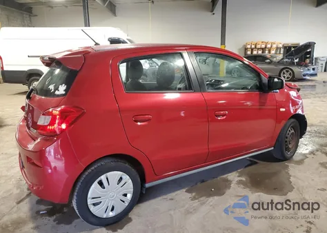2018 Mitsubishi Mirage Es from USA, damaged, VIN ML32A3HJ5JH000750